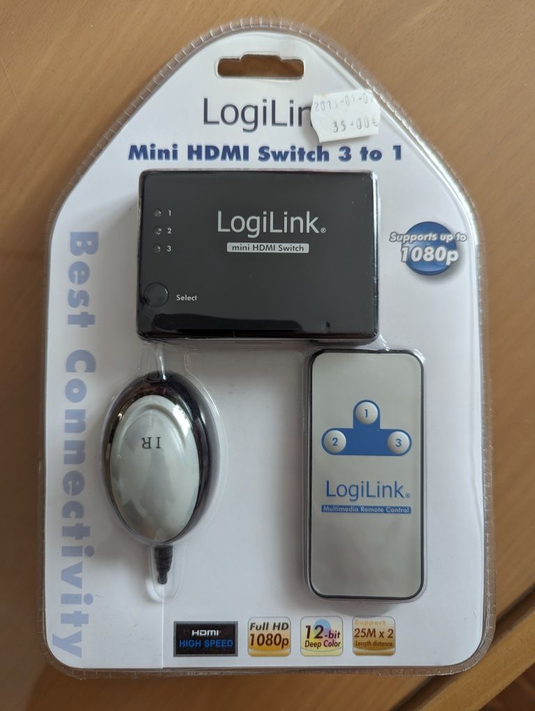 Mini HDMI switch 3 to 1