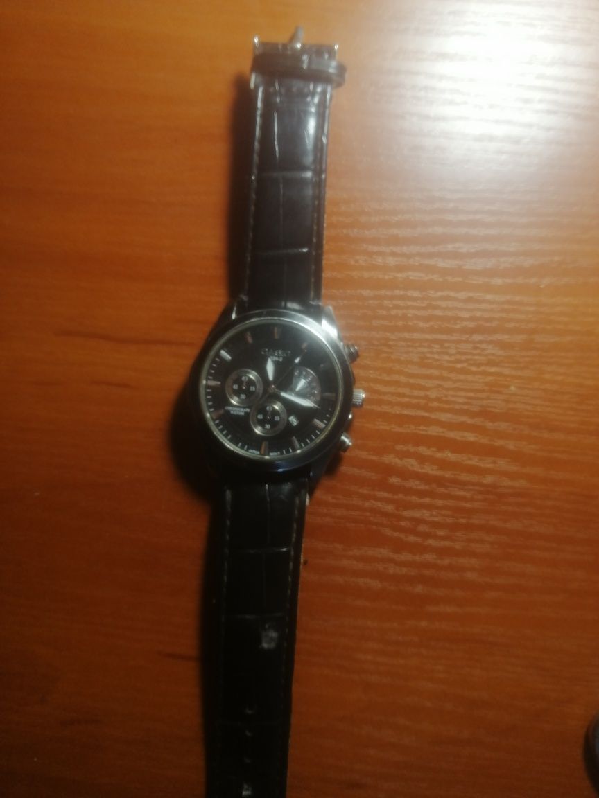Наручний годинник Casio BEM-501L-1AVEF Чорний з сріблястим