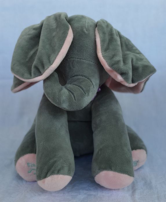 Zabawka, interaktywny słoń peekaboo