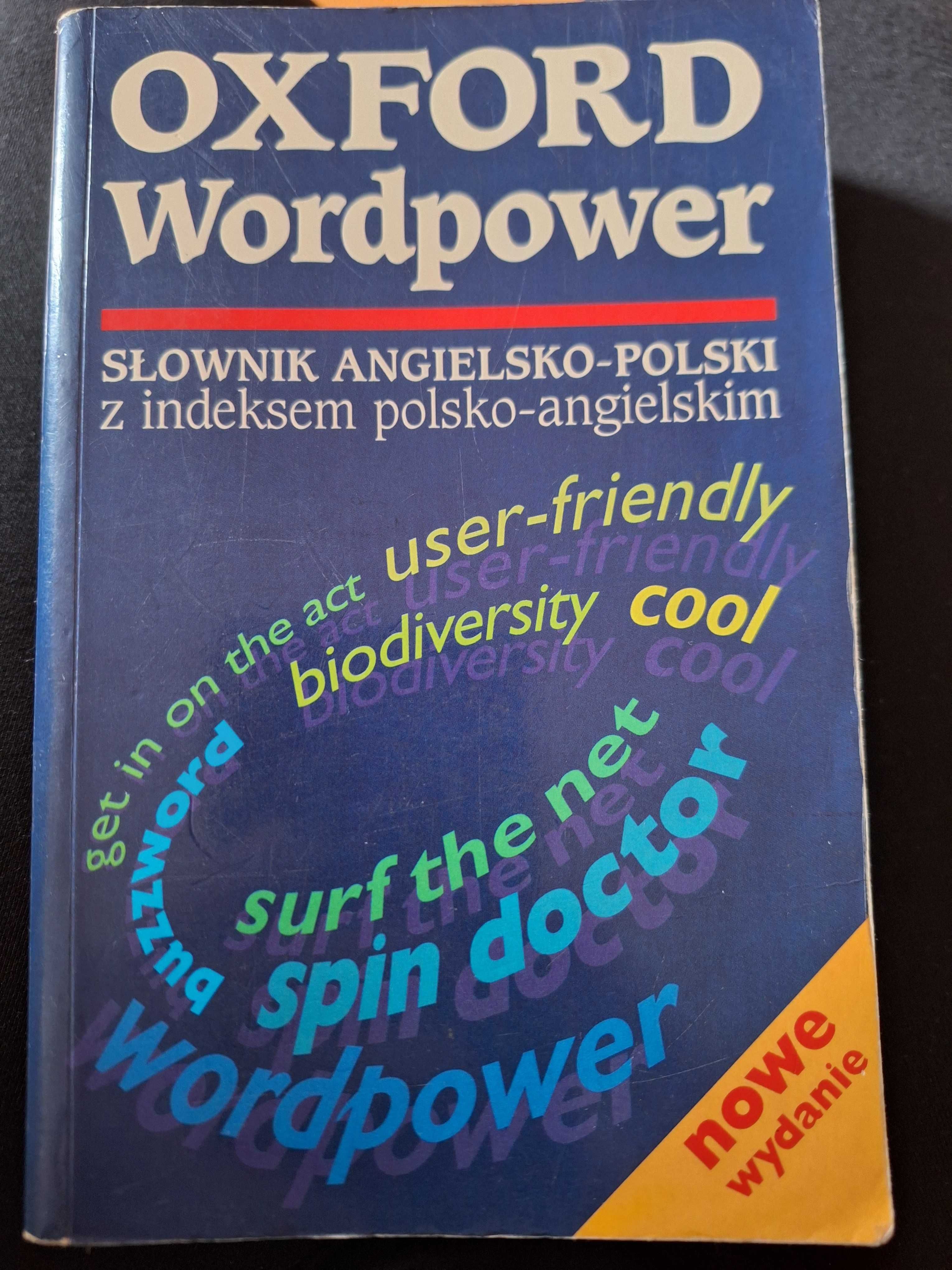 Słownik OXFORD Wordpower angielsko - polski z indeksem pl-ang