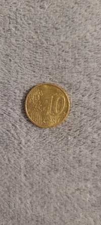 Dwie monety 10 euro cent