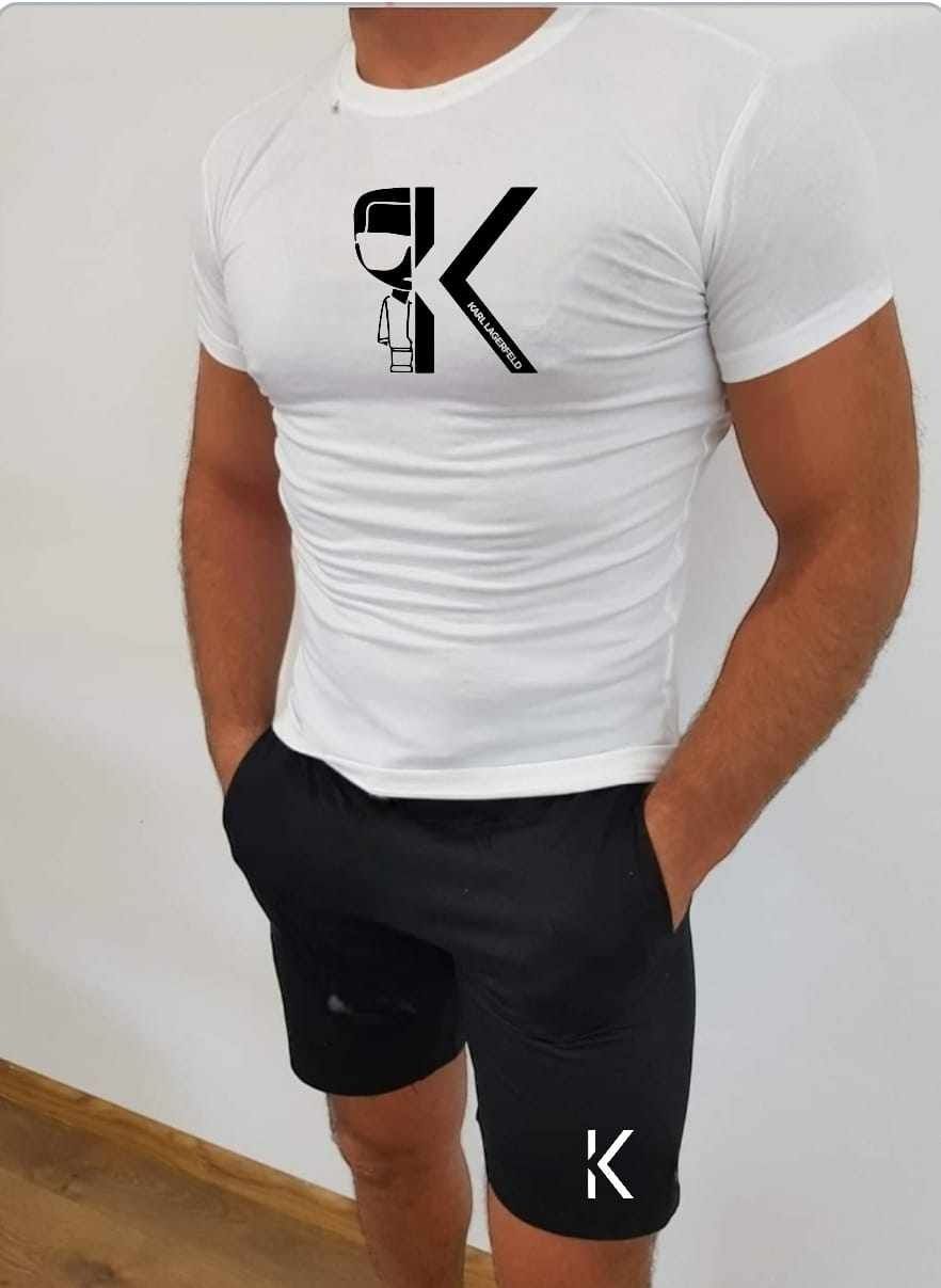 Karl lagerfeld komplet męski M L XL XXL