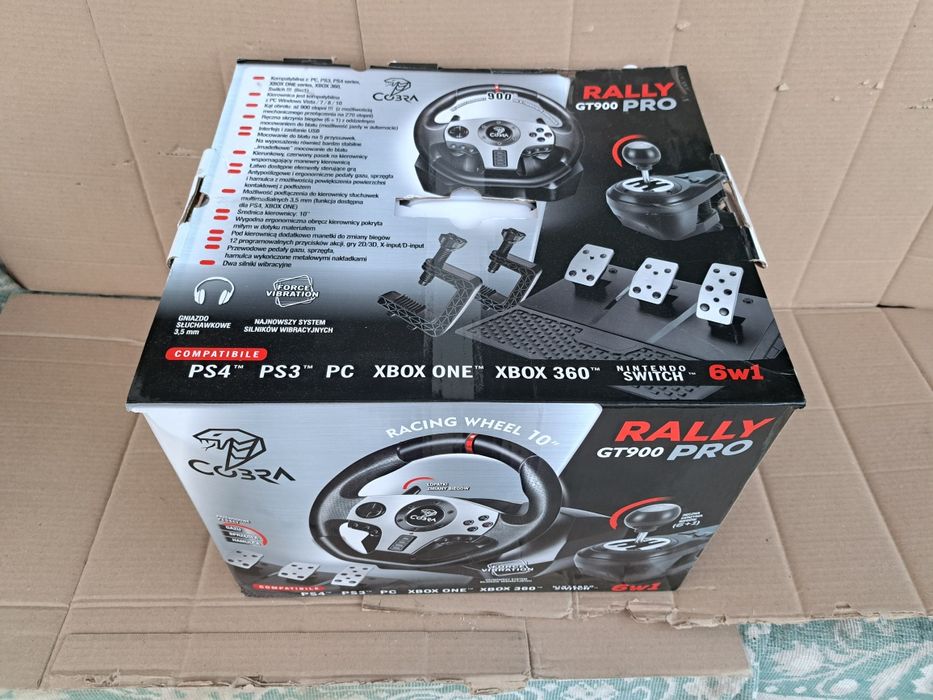 Ігрове кермо, ігровий руль Сobra GT900 Pro