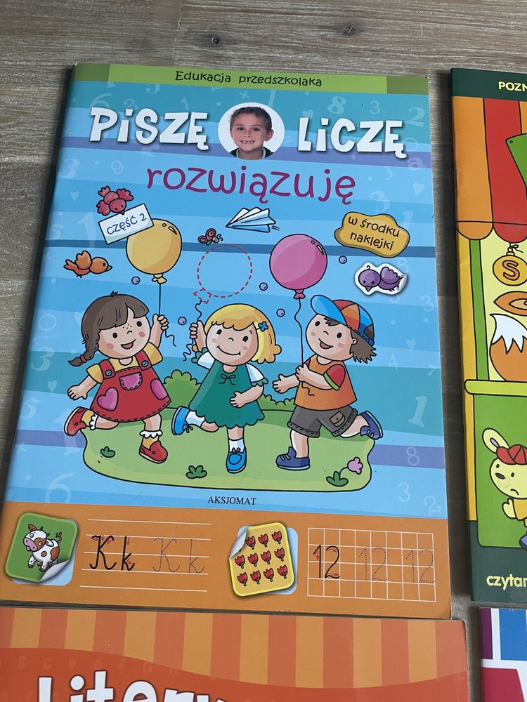 Zestaw książeczki do czytania i liczenia 6-7 lat