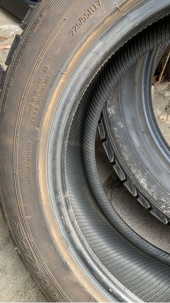 Автогума резина 225/55 R17 зимні