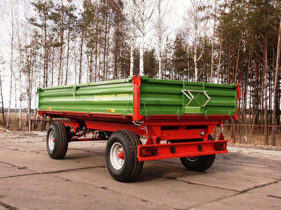 Przyczepa dwuosiowa PRONAR T653/1 5 t /8,2 m³ full opcja