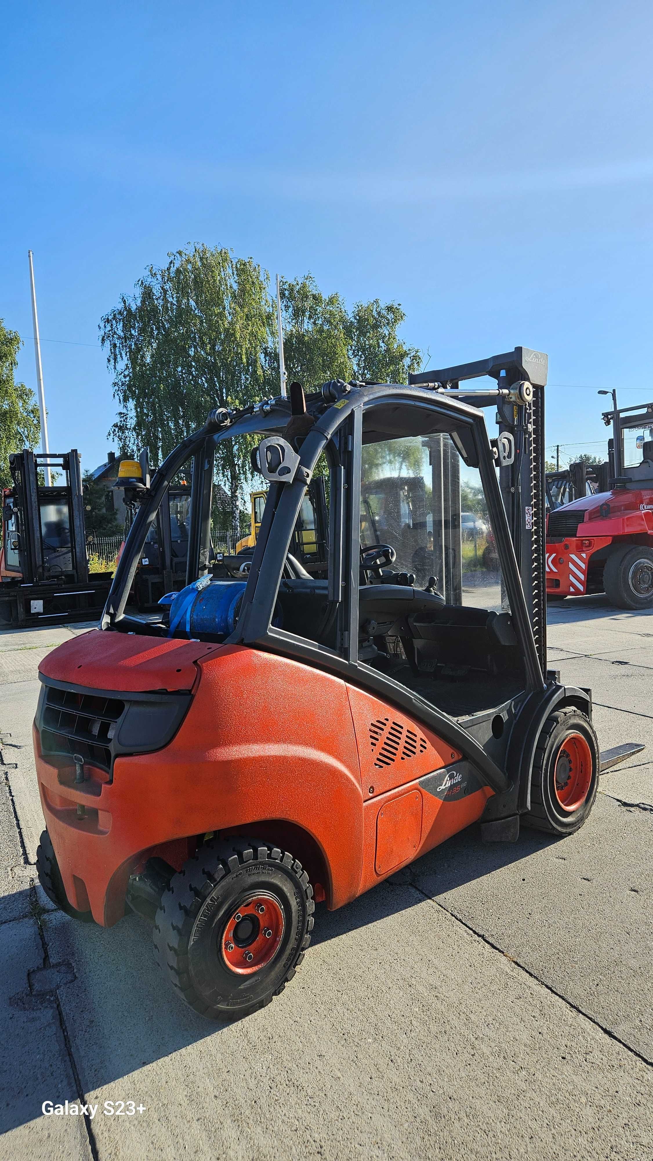 Wózek widłowy LINDE H35T-02 2015r