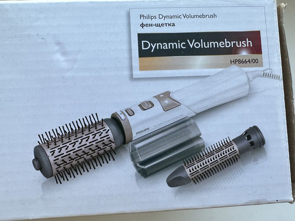 Фен-щітка Philips rotating volume brush