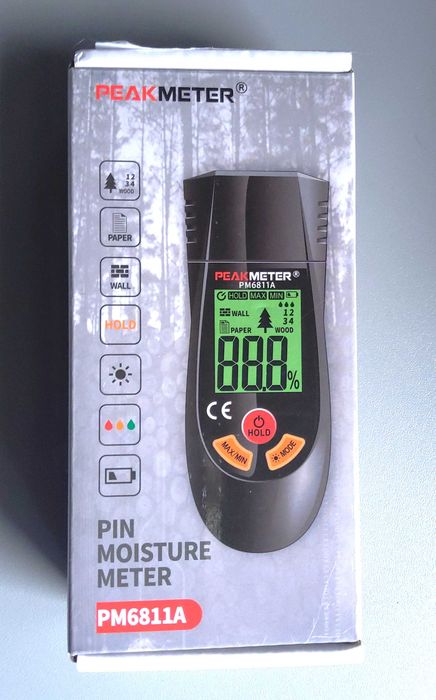 Miernik Wilgotności PM6811A Peak Meter