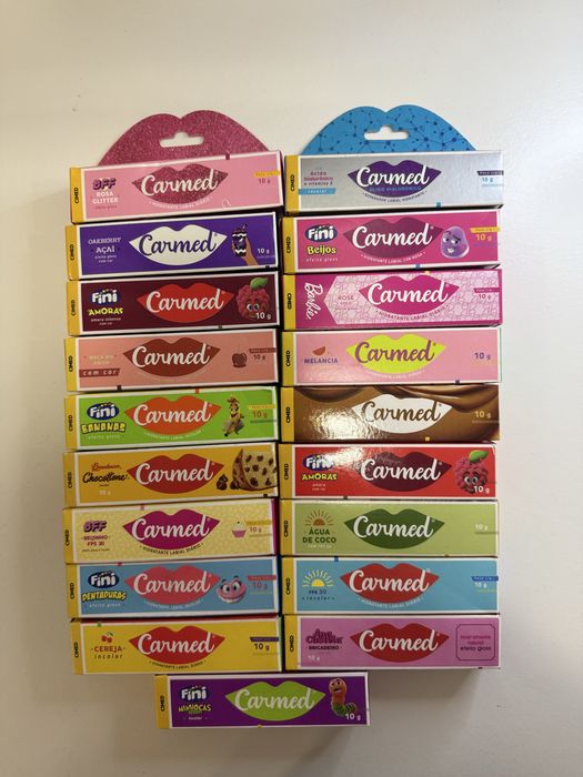 Batons Carmed , varios sabores disponiveis