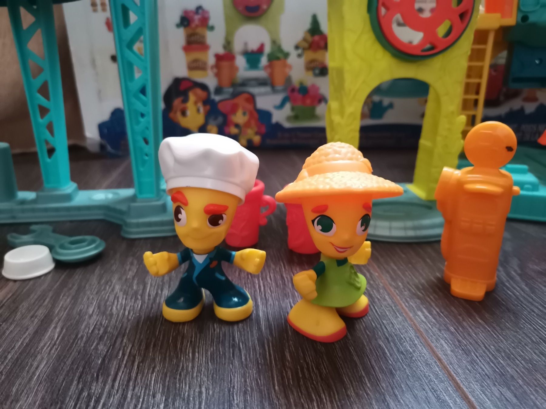 Play doh town.Плей до.Игровой набор с пластилином.