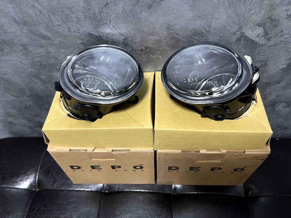 Противотуманки / туманки BMW E39 E46 DEPO || протитуманні фари