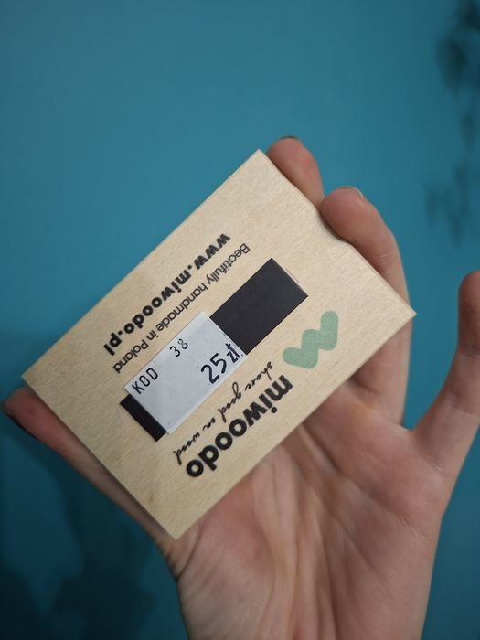 Drewniany magnes Toruń pierniki