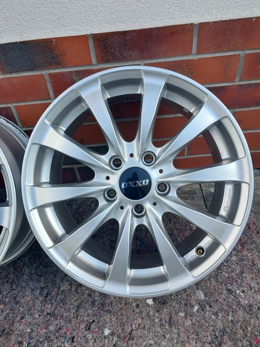 Felgi 17 OXXO 5x120 7,5x17 et43 72,6 super stan,  jak nowe