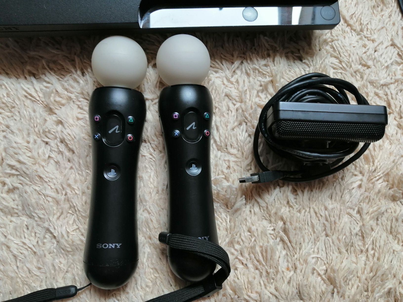 PlayStation 3 Ps3 CECH 3004a, dualshock 3, drugi pad, PS move, gry