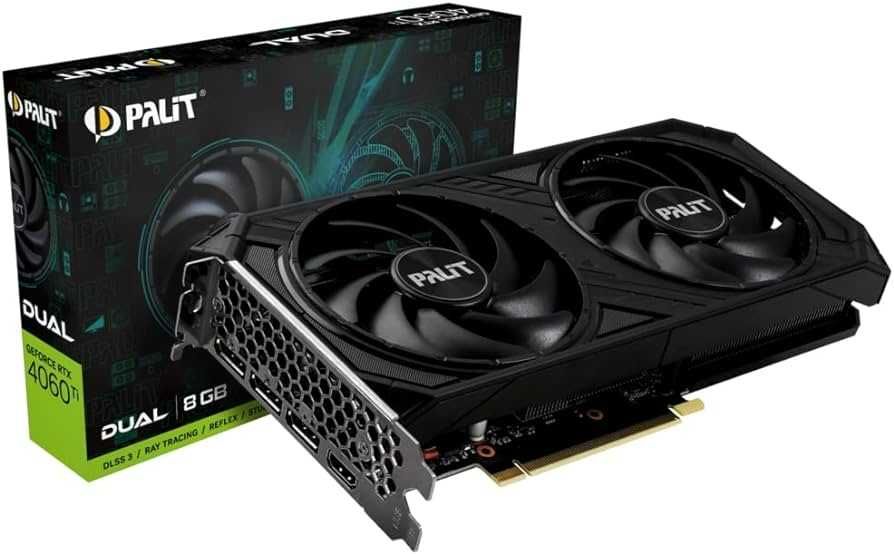 Нова Відеокарта RTX 4060 8Gb Palit Dual