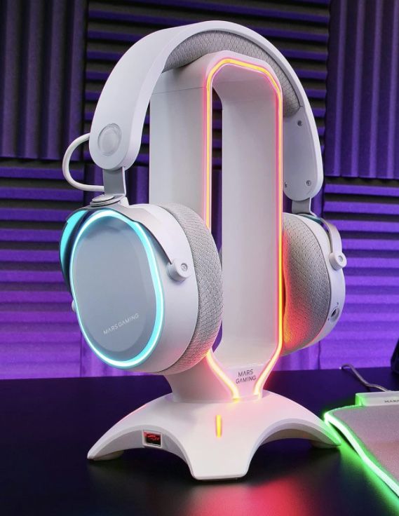 Headset Wireless Mars Gaming Branco