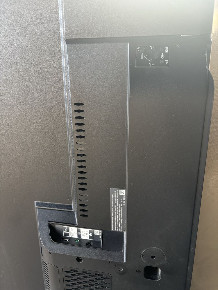 Telewizor sony uszkodzony