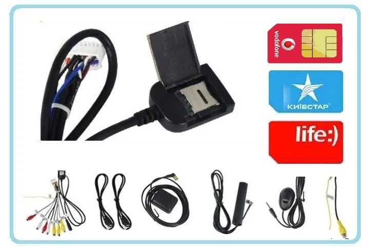 Магнітола FIAT Punto, Linea. Qled Android, USB, GPS, CarPlay, 4G!