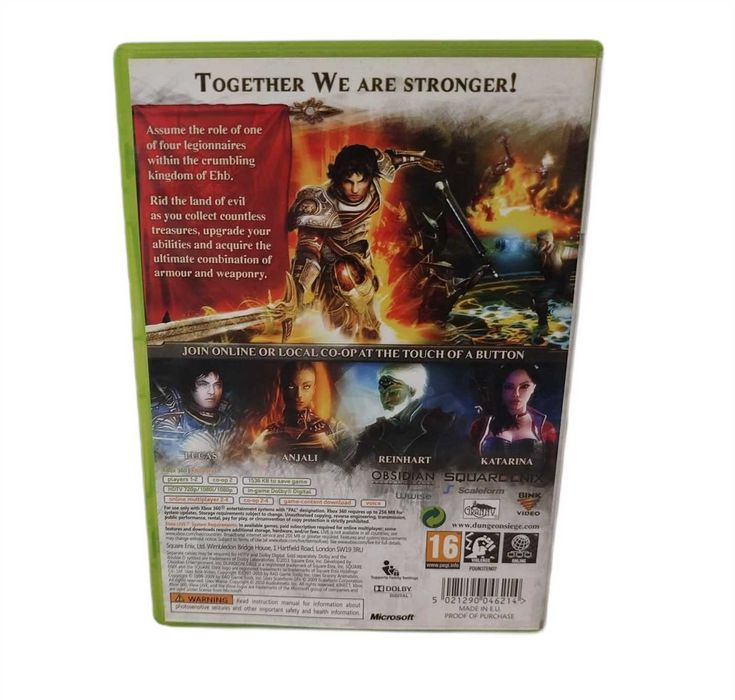 Gra Dungeon Siege Xbox 360