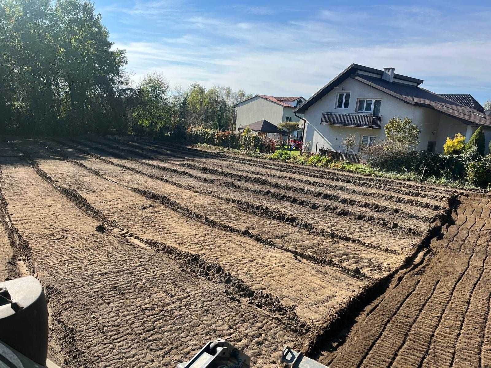 Mulczowanie wgłębne i powierzchniowe Wadowice Karczowanie działek