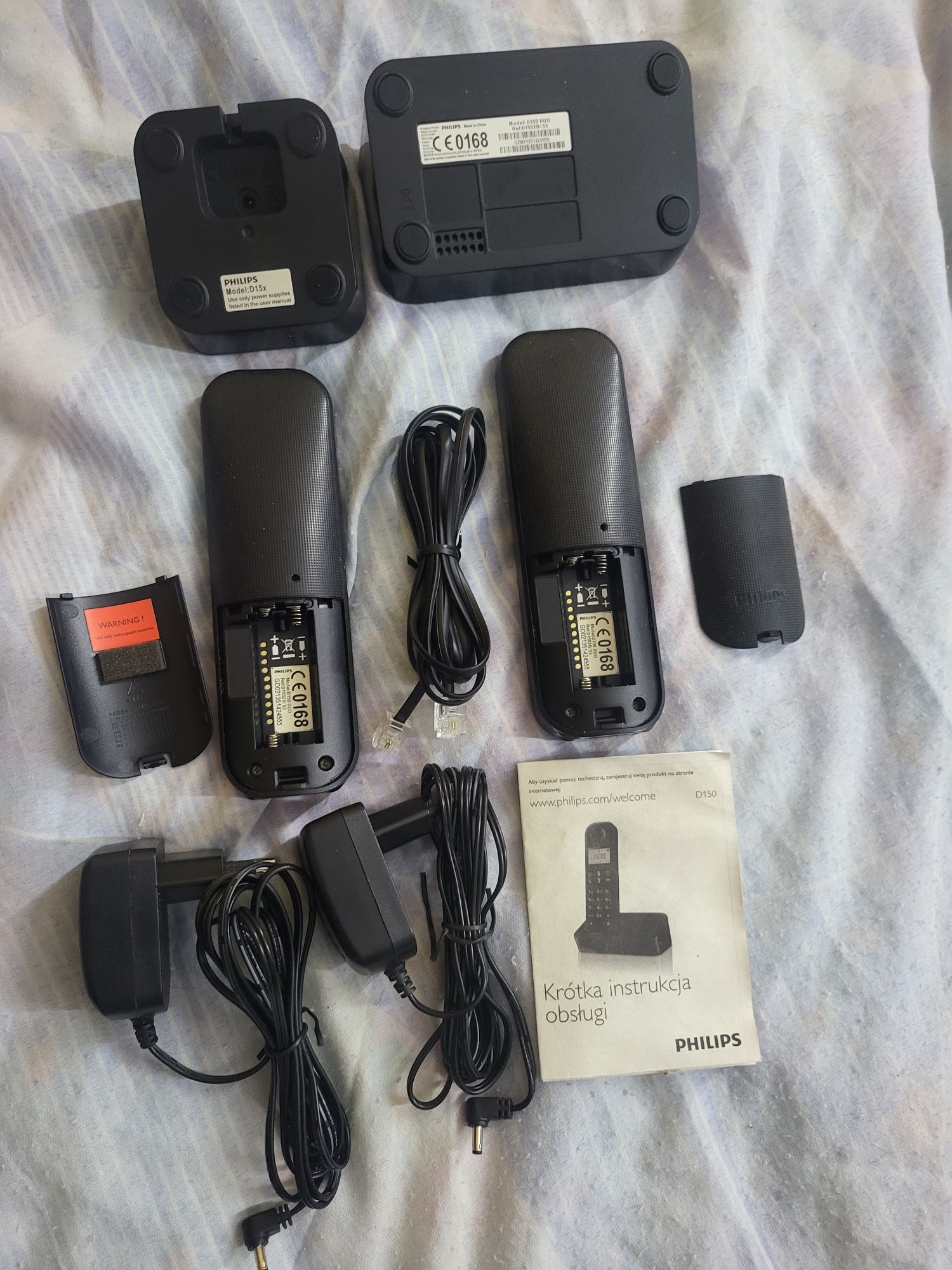 Telefon stacjonarny bezprzewodowy Philips  100 zł