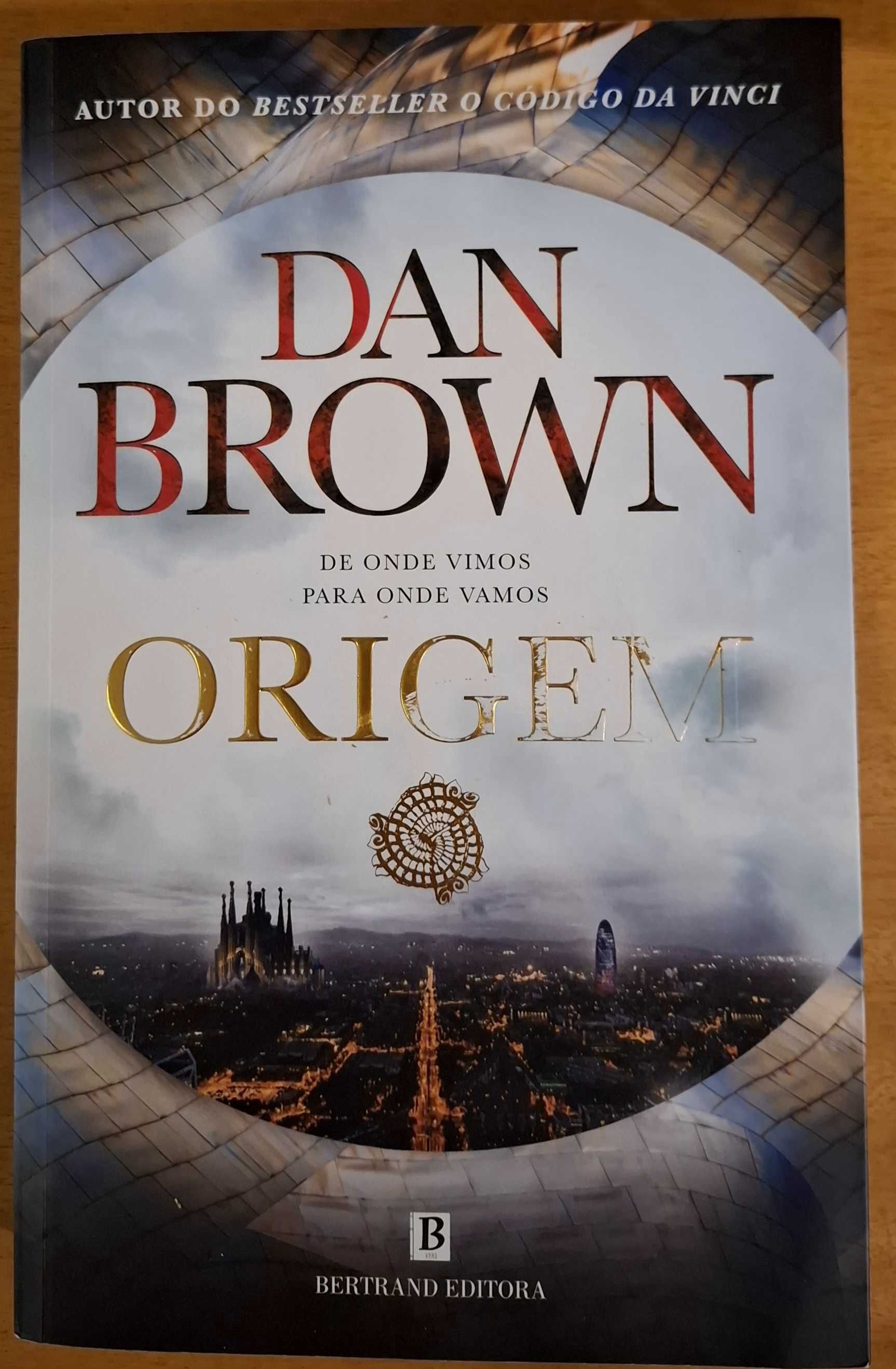 Livro "Origem" de Dan Brown