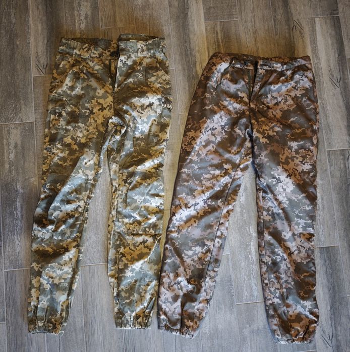 Штаны ветровлагозащитные ШВВЗ зимние ММ-14 пиксель (50\7) +подарок