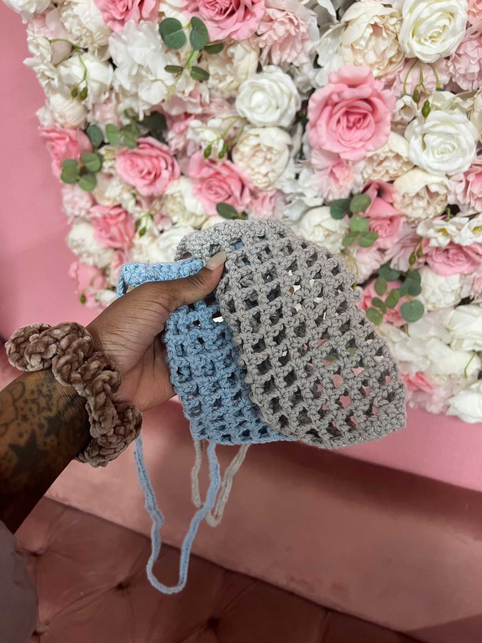 Phone bags (crochet)!
