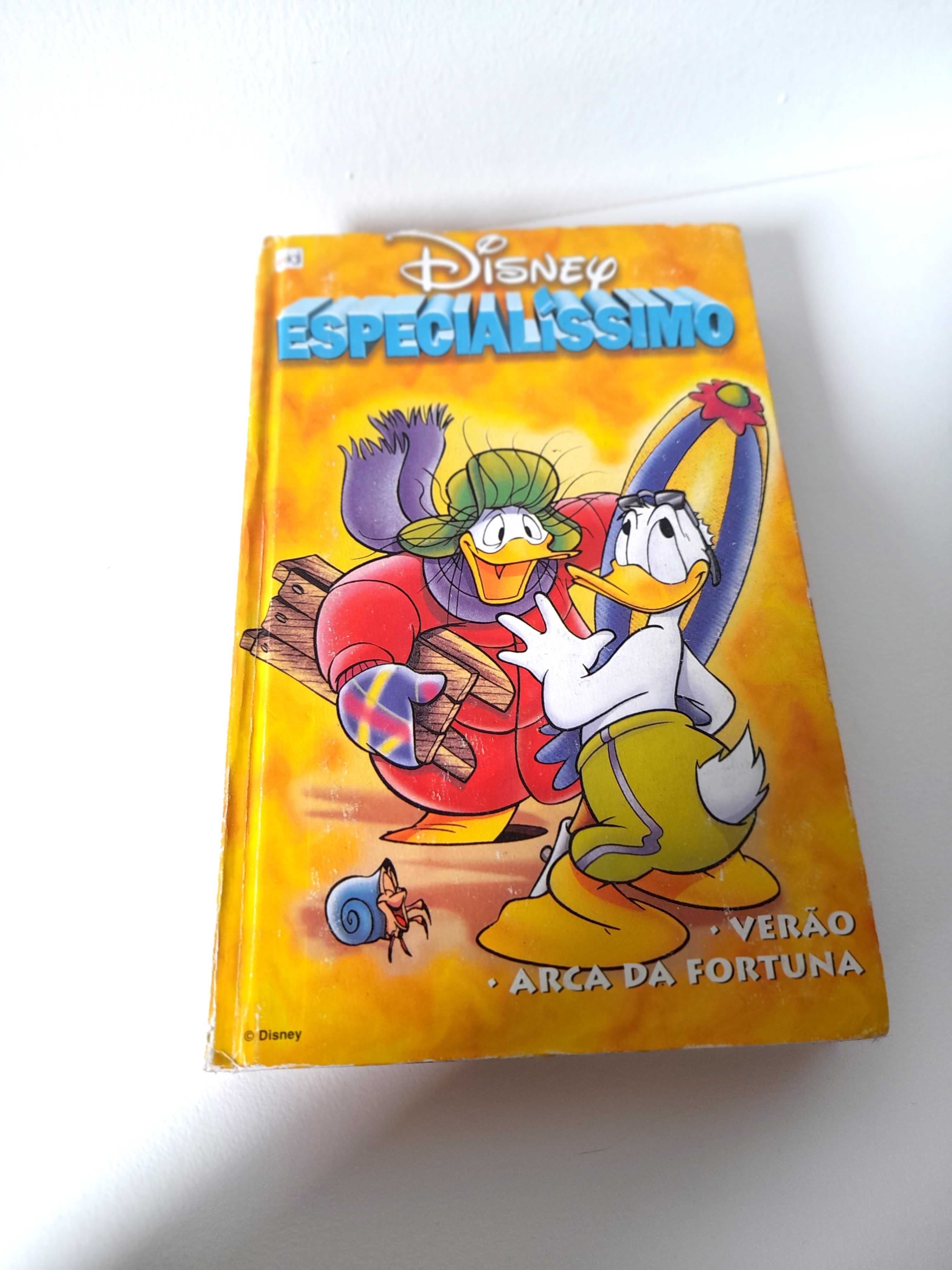 Livro de BD Disney Especialíssimo Número 71 Coleção Anos 90