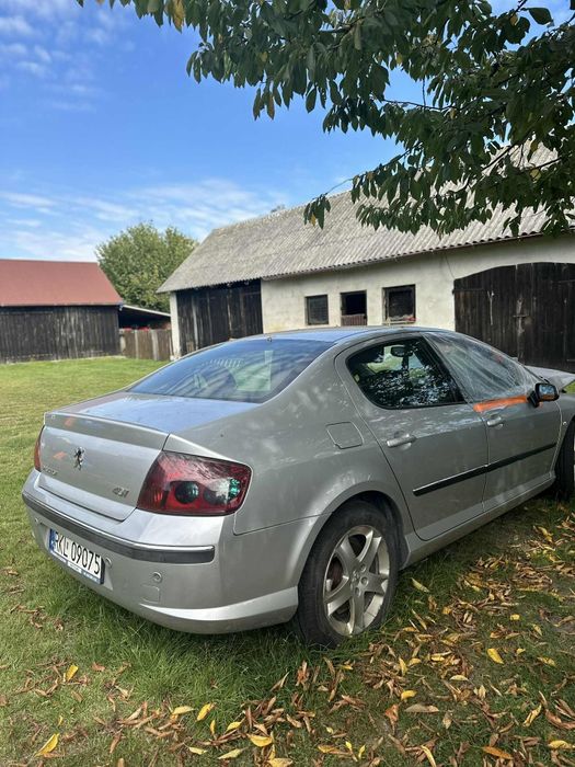 Peugeot 407 uszkodzony