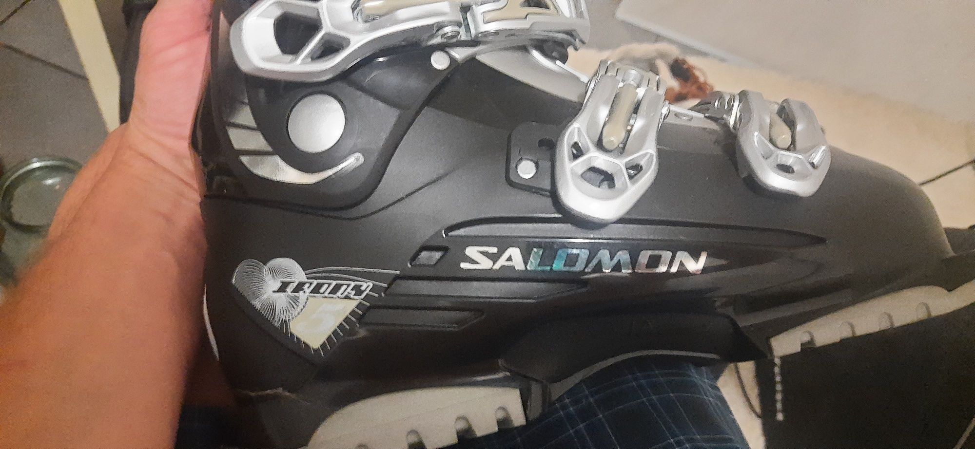 Лыжные ботинки с чехлом SALOMON