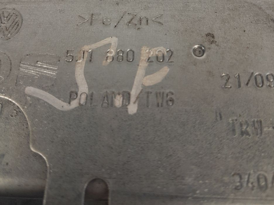 Подушка безпеки пасажира Skoda Fabia 2 2007-2014P 5J0880202C