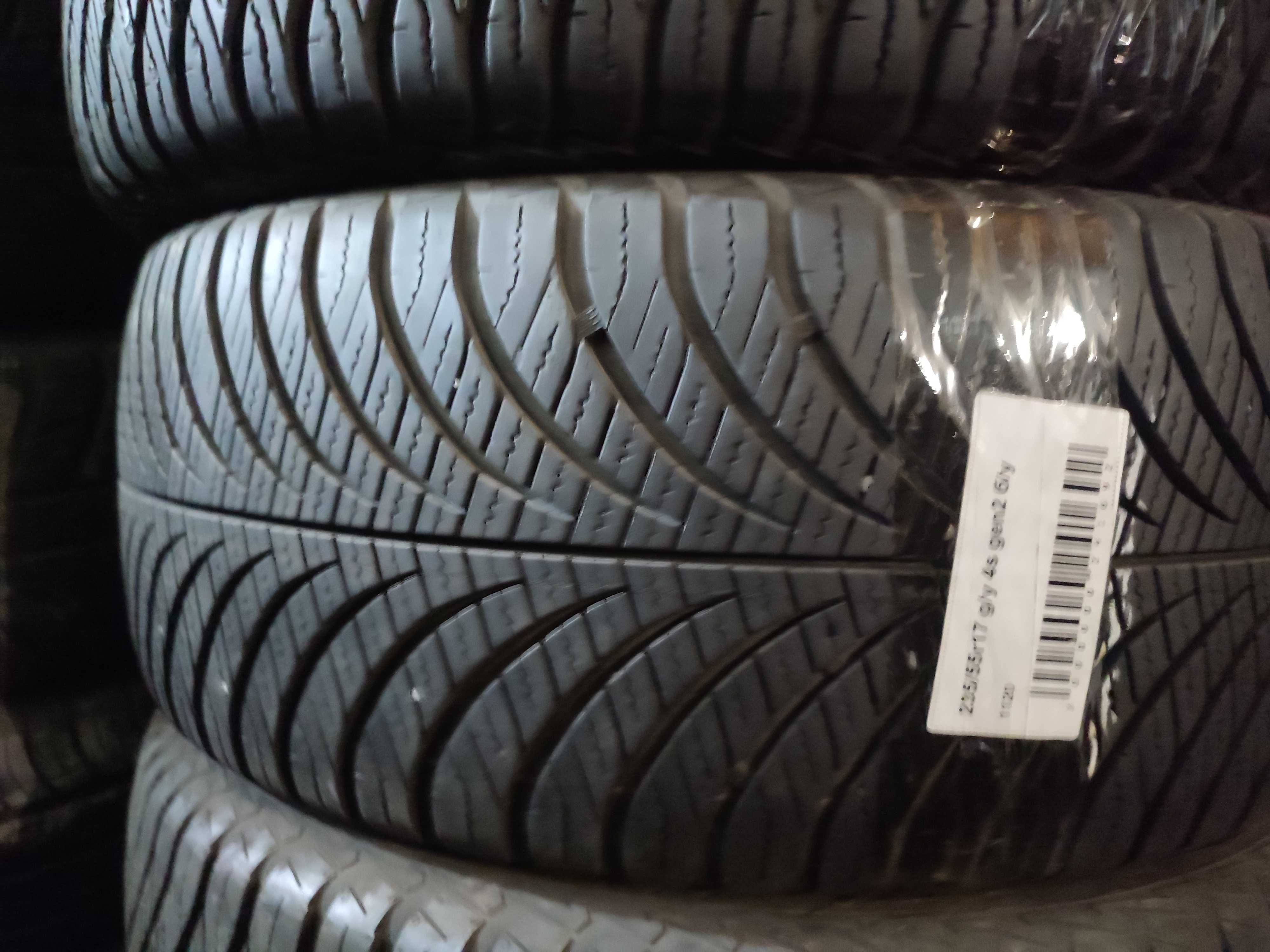 Шины б/у 235/55r17 Goodyear 4 season GEN2