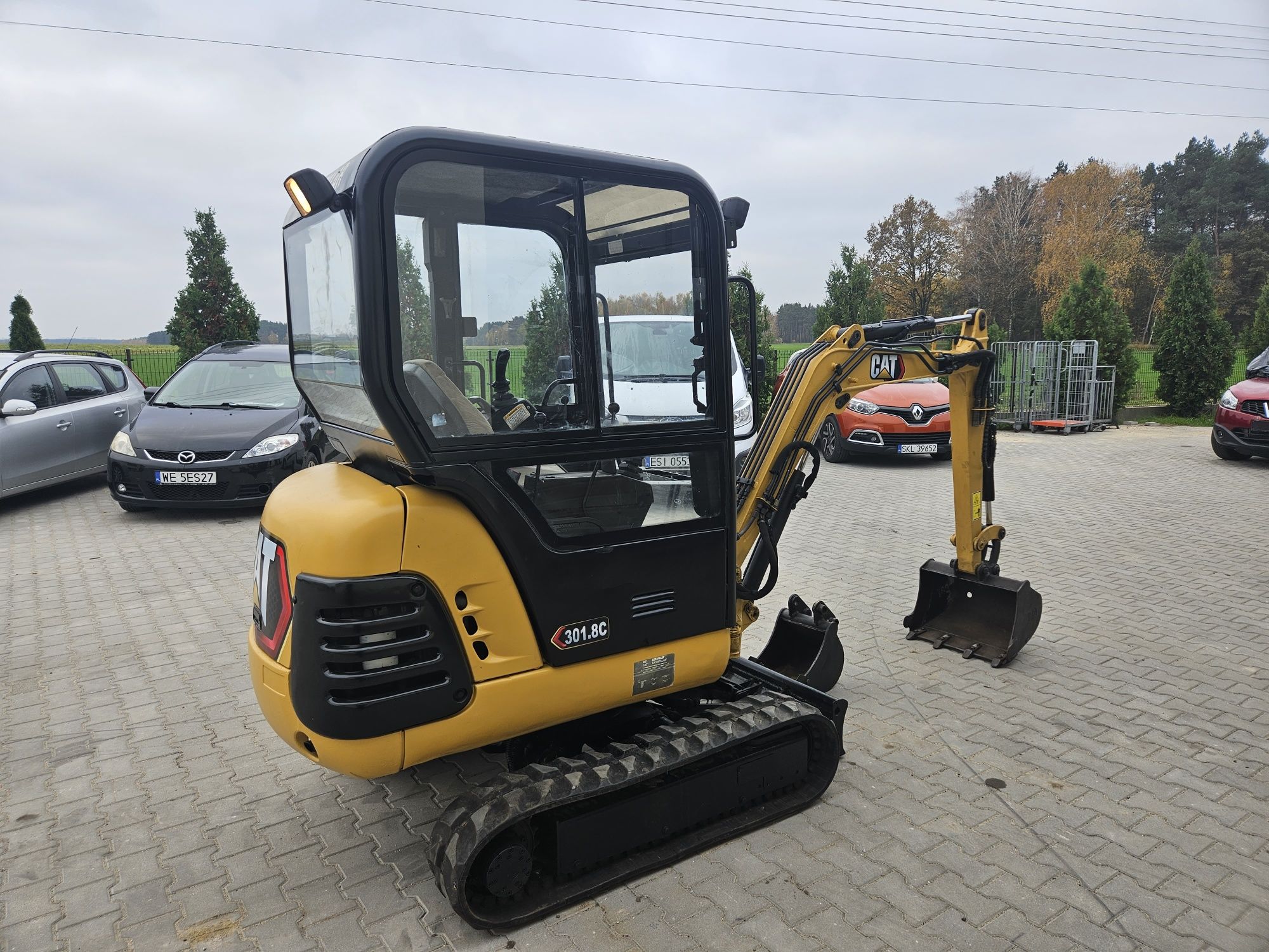 Minikoparka CAT 301.8C