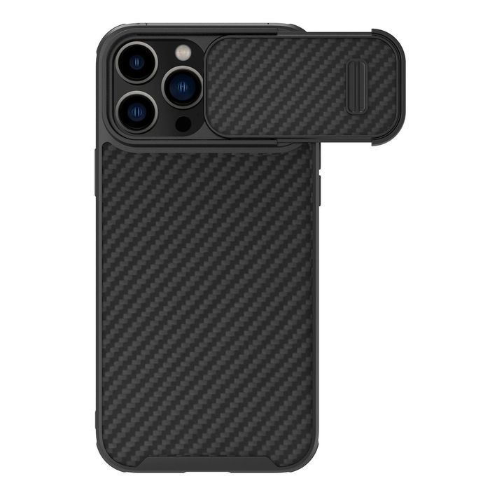 Nillkin Synthetic Fiber S Case etui iPhone 14 Pro Max czarny