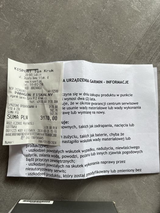 Garmin Epix Pro 2  47mm Gwarancja !
