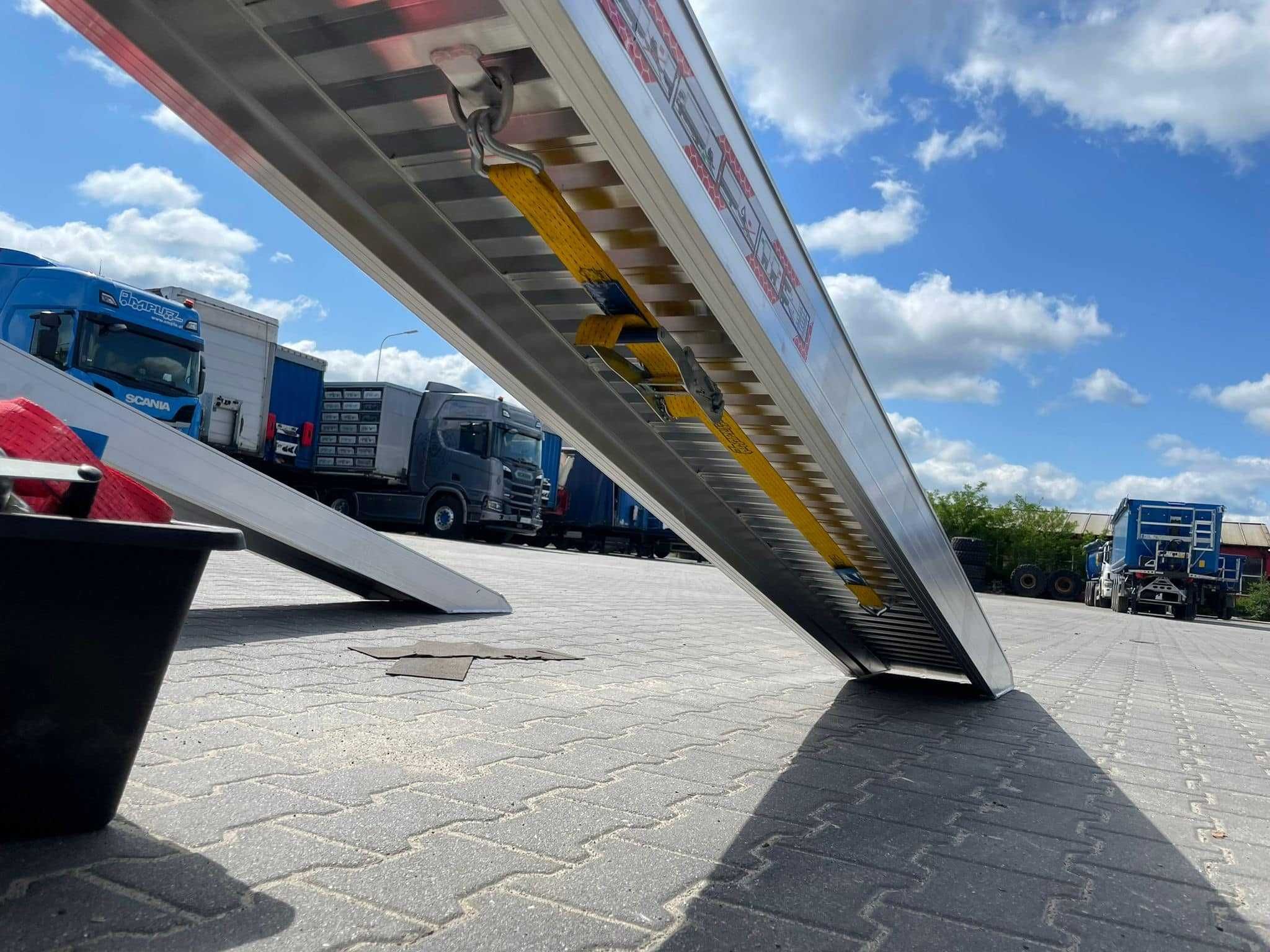 Najazdy aluminiowe od ręki 10 ton 4m polskie nowe  abcnajazdy.pl