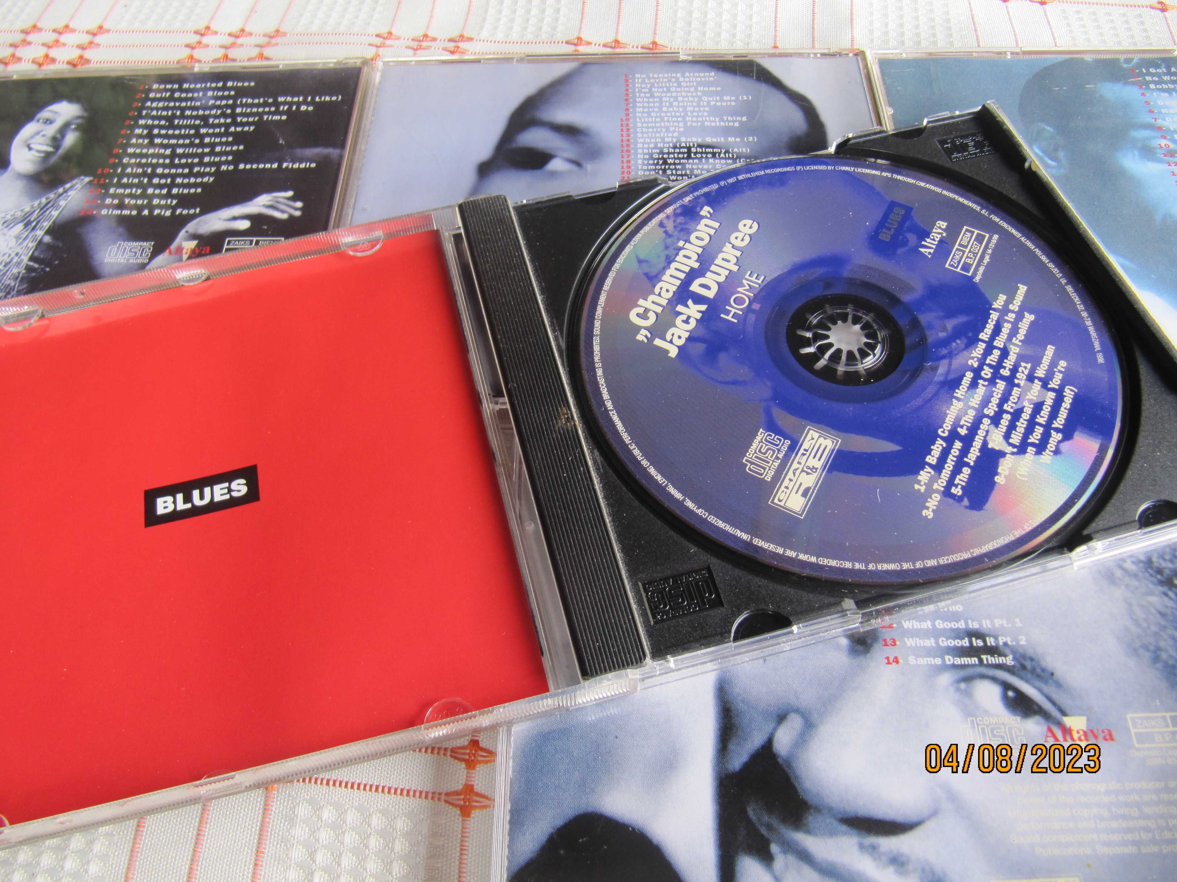 Zestaw 5 płyt CD - BLUES - 1 wydania 1998