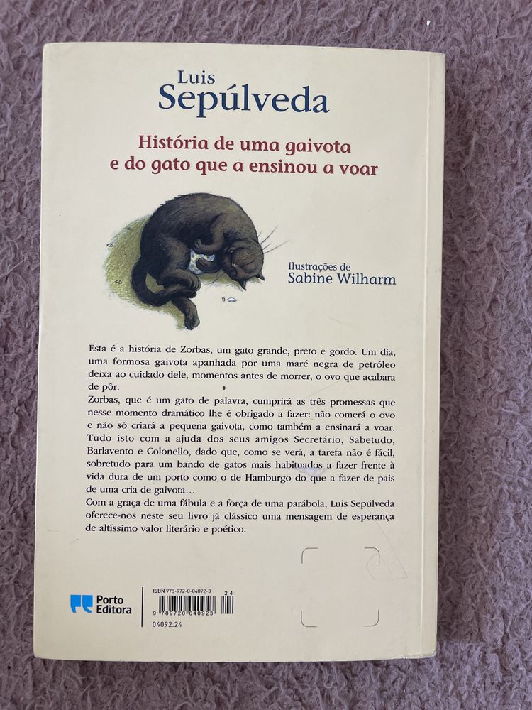 História de uma gaivota e do gato que a ensinou a voar