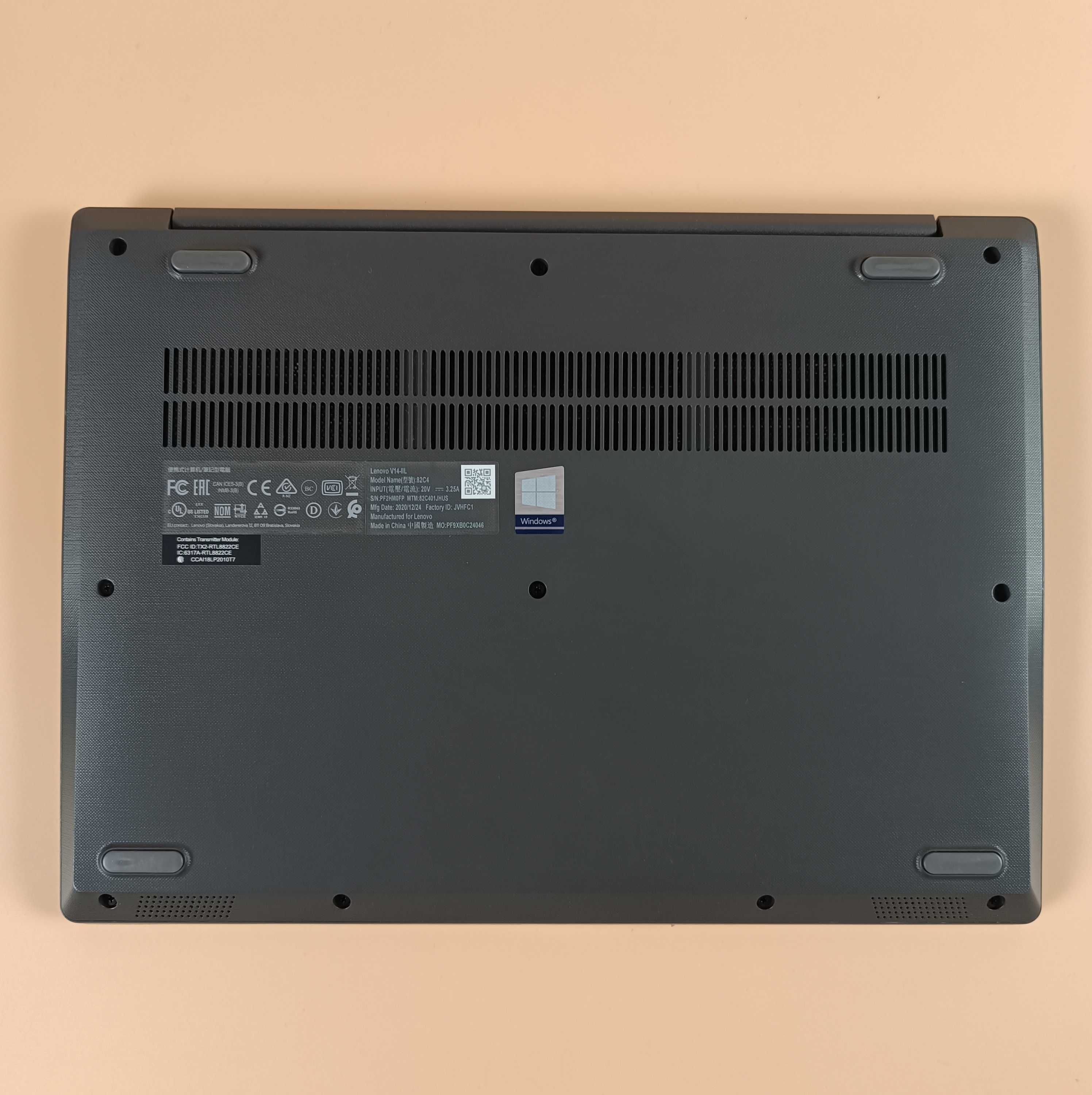 Lenovo V14-IIL i5-1035G1/8Гб DDR4/NVMe 256Гб/14"/FHD/АКБ 1.5г