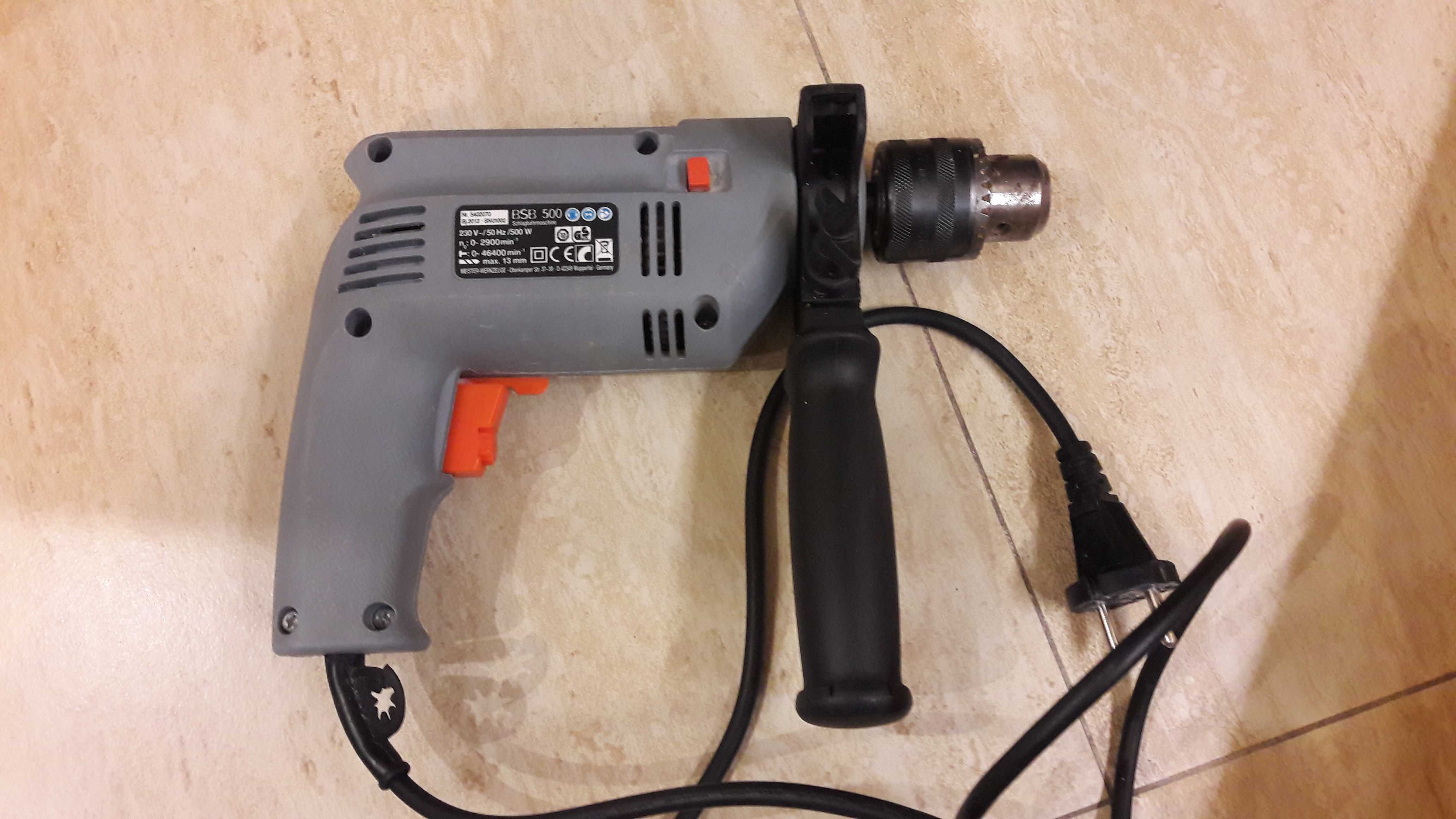 Wiertarka udarowa meister basic BSB 500