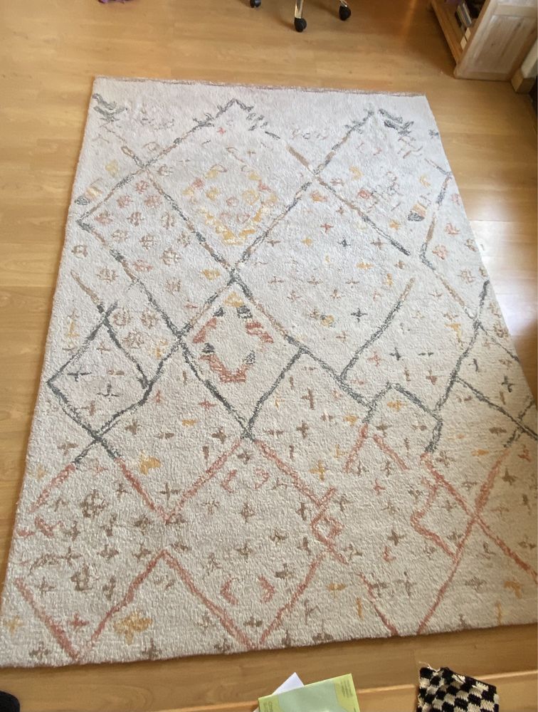 Tapete em lã 160x230cm