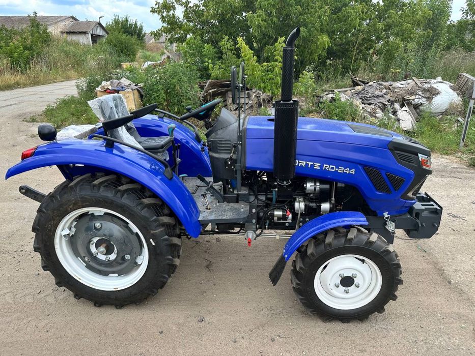 Мінітрактор Forte RD 244 (синій) доставка до дверей безкоштовна