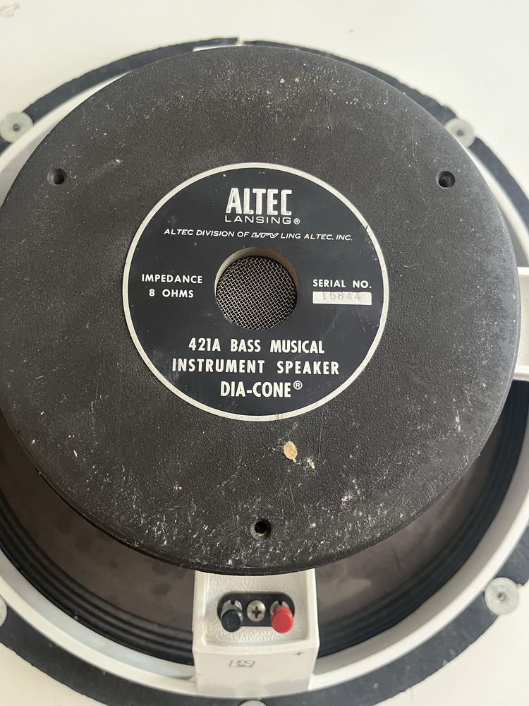Glosnik basowy 15 cali altec lansing 421a unikat