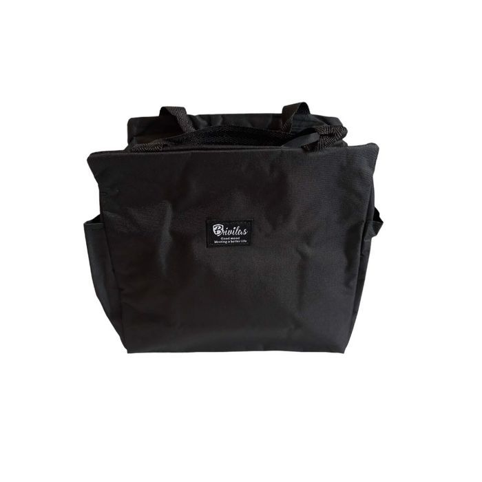 torba lunchbox termoizolacyjna czarna 8 l podróżna