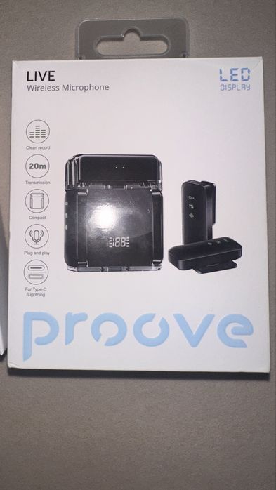 Мікрофон петличка Proove новий!