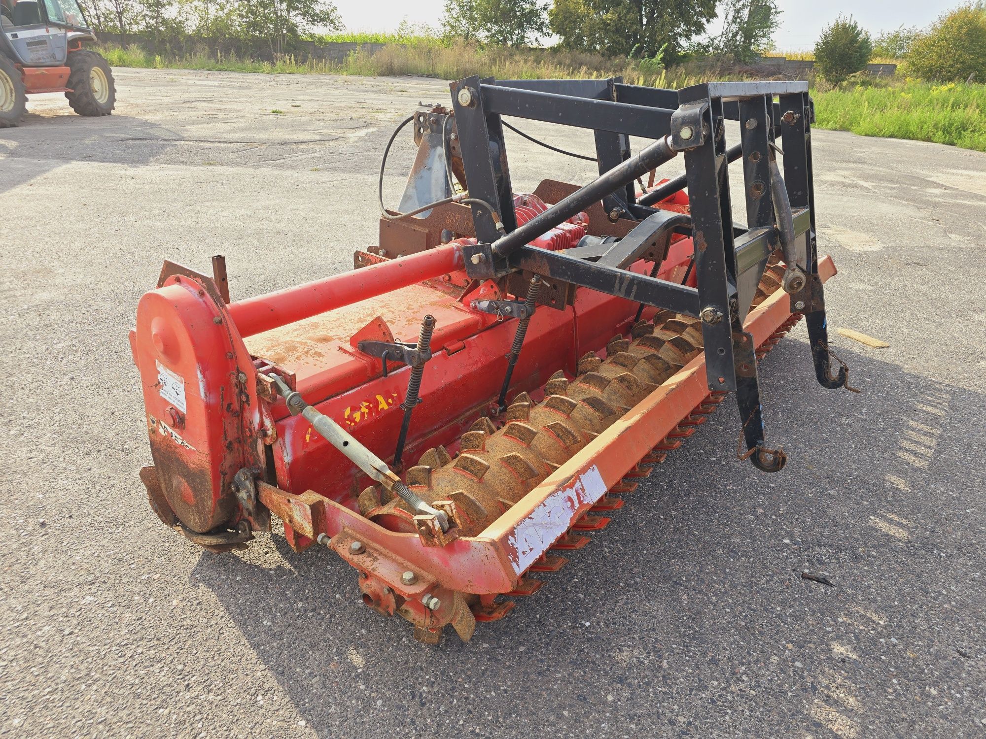 glebogryzarka brona aktywna agram  hydropak 3m