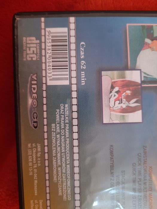 Bajka dvd VCD Królik Bugs i przyjaciele