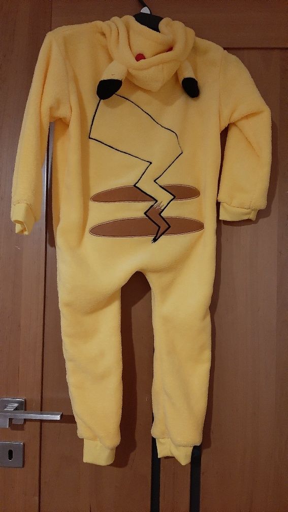 Piżama przebranie Pikachu kombinezon 98-104